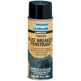 Sprayon LU103 Rust Breaker High-Performance Rust Penetrant 10 oz. Aerosol Can - SC0103000