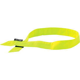 Ergodyne® Chill-Its® 6705 Evaporative Cooling Bandana Hook & Loop Lime