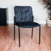 Interion® Mesh Back Guest Chair - Black