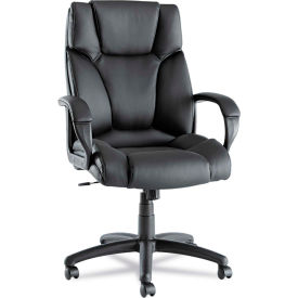 Alera® Fraze High-Back Swivel/Tilt Chair Black Leather