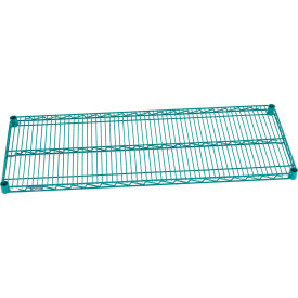 Nexel® S2448G Poly-Green® Epoxy Wire Shelf 48""W x 24""D