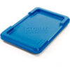 Global Industrial™ Blue Lid For Cross Stack And Nest Tote 25-1/8 x 16 x 8-1/2