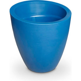 Mayne® Modesto 30"" Round Planter Neptune Blue