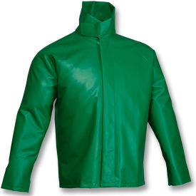 Tingley® J41008 SafetyFlex® Storm Fly Front High Collar Jacket Green Medium