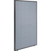 Interion® Office Partition Panel 48-1/4""W x 60""H Blue