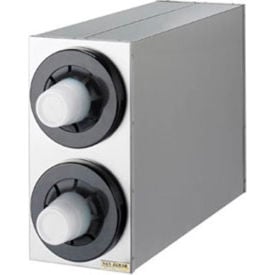Beverage Cabinet (2) Cup Dispensers Stainless Steel