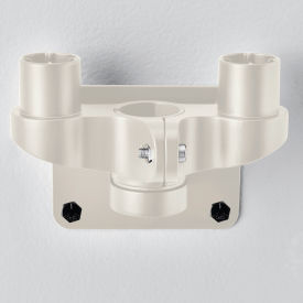 Global Industrial™ Dual Arm Adaptor For Fixed Height or Gas Spring Monitor Arms Beige