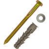 6"" Metal Lag Bolt Washer And Anchor Kit For GNR® Easy Rider Speed Bumps