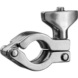 304 Stainless Steel Clamp with Wing Nut for Quick Clamp Fittings - for 3"" Tube