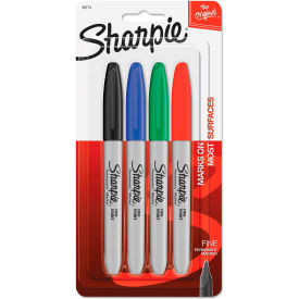 Sharpie® Fine Point Permanent Marker - Assorted Colors - 4 Pack