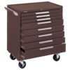 Kennedy® 348XB K2000 Series 34""W X 20""D X 40""H 8 Drawer Brown Roller Cabinet
