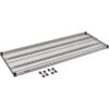 Nexel® S2448B Black Epoxy Wire Shelf 48""W x 24""D