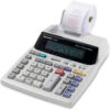 Sharp® 12-Digit Calculator EL1801V 2 Color Printing 7-1/2"" X 10-1/4"" X 2-1/2"" Grey