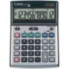 Canon Business/Financial Calculator CNMBS-1200TS 12 Digit LCD Screen Solar or Battery Power