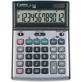 Canon Business/Financial Calculator CNMBS-1200TS 12 Digit LCD Screen Solar or Battery Power