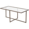 Econoco Linea Small Nesting Table Statuary Bronze
