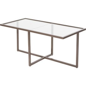 Econoco Linea Small Nesting Table Statuary Bronze