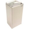 Elkay Deluxe Floor Drinking Fountain Light Gray Granite Floor 115V 60Hz 5 Amps EFA8L1Z