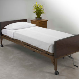 Drive Medical Hospital Bed Bedding in a Box 80""L x 36""W x 6"" Cotton and Polyester White