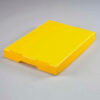 Global Industrial™ Corrugated Plastic Postal Mail Tote Lid Yellow