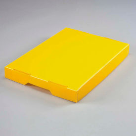 Global Industrial™ Corrugated Plastic Postal Mail Tote Lid Yellow