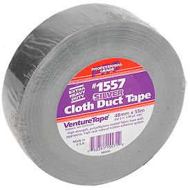 3M™ VentureTape Premium Cloth Duct Tape 2 IN x 60 Yards Silver 1557
