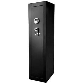 Barska Large Biometric Rifle Safe AX11898 - 13-3/4""W x 13-3/4""D x 57""H Black