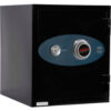 Phoenix Safe Olympian Key & Combination Dual Control Fire Resistant Safe 0.87 cu ft Black Steel