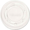 Pactiv® BWKYLS-2FR Portion Cup Lids Fits 1-1/2-2-1/2 oz. Cups Plastic Clear 2400/Carton