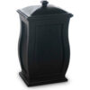 Mayne Mansfield Outdoor Storage Box 5861-B - 18-5/16""L x 14-5/16"" x 32-1/8""H Black