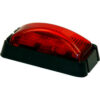 2-1/2"" Rectangular 3 Led Red Marker Light - Min Qty 5