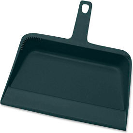 Genuine Joe Dust Pan Heavy-Duty 12"" Black GJO02406