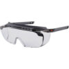Ergodyne® Skullerz® OSMIN-AFAS Half Frame Safety Glasses Clear Lens Matte Black Frame