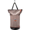 Ergodyne® Arsenal® 5973 Hoist Bucket Tool Bag w/ D Ring & Zipper Large Gray