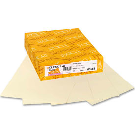Neenah Paper Classic Laid Stationery Writing Paper 6551 8-1/2"" x 11"" Baronial Ivory 500 Shts/Ream