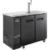 Nexel® Beer Dispenser Cooler w/ Single Tap Dispenser 11.8 Cu. Ft. Black