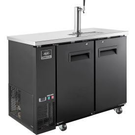 Nexel® Beer Dispenser Cooler w/ Single Tap Dispenser 11.8 Cu. Ft. Black