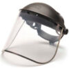 Clear-Aluminum Bound Pc Face Shield Only