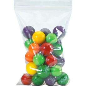 Global Industrial™ Reclosable Poly Bags 9""W x 15""L 4 Mil Clear 1000/Pack