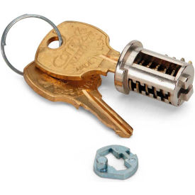 HON® Lock Core Replacement Kit for Metal Casegoods Chrome