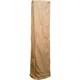 Hiland Patio Heater Cover HVD-SGTCV-ECON Fits Heavy Duty For 91"" Square Glass Tube Models Tan