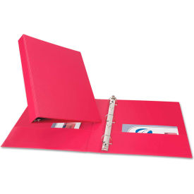 Avery® Durable Binder with Slant Rings Vinyl 11 x 8 1/2 1"" Red