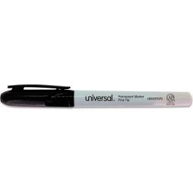 Universal™ Pen-Style Permanent Marker Fine Bullet Tip Black 36/Pack