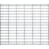 Quantum Chrome Wire Louvered Panel WLP-3036C 36""W x 30""H 175 Capacity Lbs.