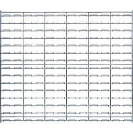 Quantum Chrome Wire Louvered Panel WLP-3036C 36""W x 30""H 175 Capacity Lbs.