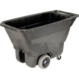 Rubbermaid® Standard Duty Structural Foam Plastic Tilt Truck1/2 Cu. Yd. Cap450 Lbs. CapBlack