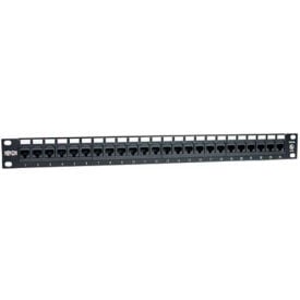 Tripp Lite 24-Port 1U Rack-Mount Cat6/Cat5 110 Patch Panel 568B RJ45 Ethernet TAA Compliant