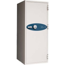 Phoenix Safe Data Commander 2-Hour Digital Fire/Water Resistant Media Safe 7.87 cu ftOff-White