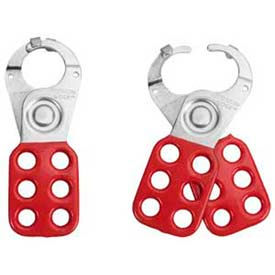 Master Lock® Safety Hasp Steel Fits 6 Padlocks 1-3/4""W X 4-1/2""L