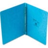 Oxford® PressGuard Report Cover Prong Clip Letter 3"" Capacity Light Blue